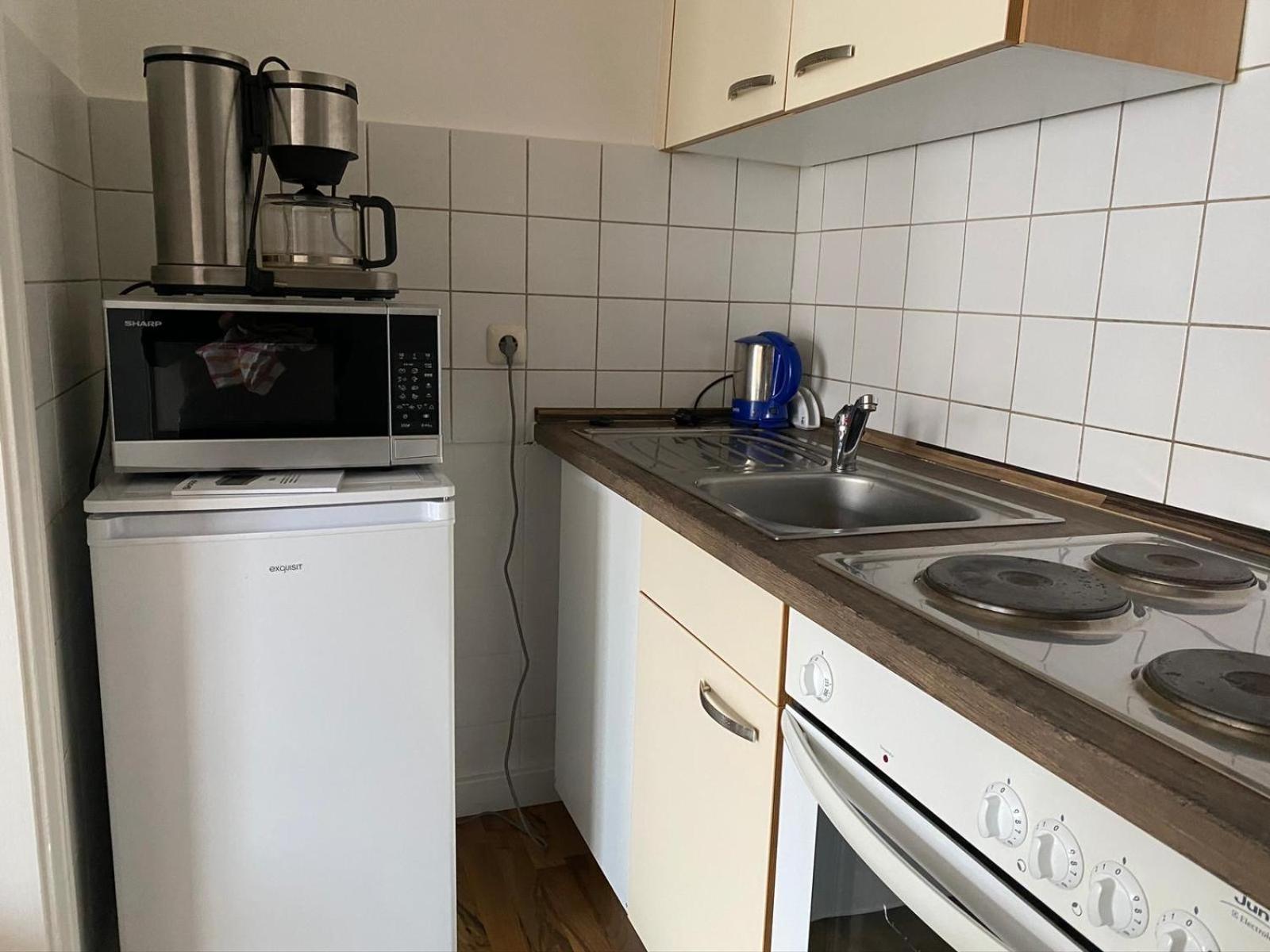 1,5-Zimmer Apartment Mit Balkon Am Hauptbahnhof Neumünster Exteriör bild
